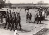A passing-out parade at Mons Officer Cadet School in the 1950s.